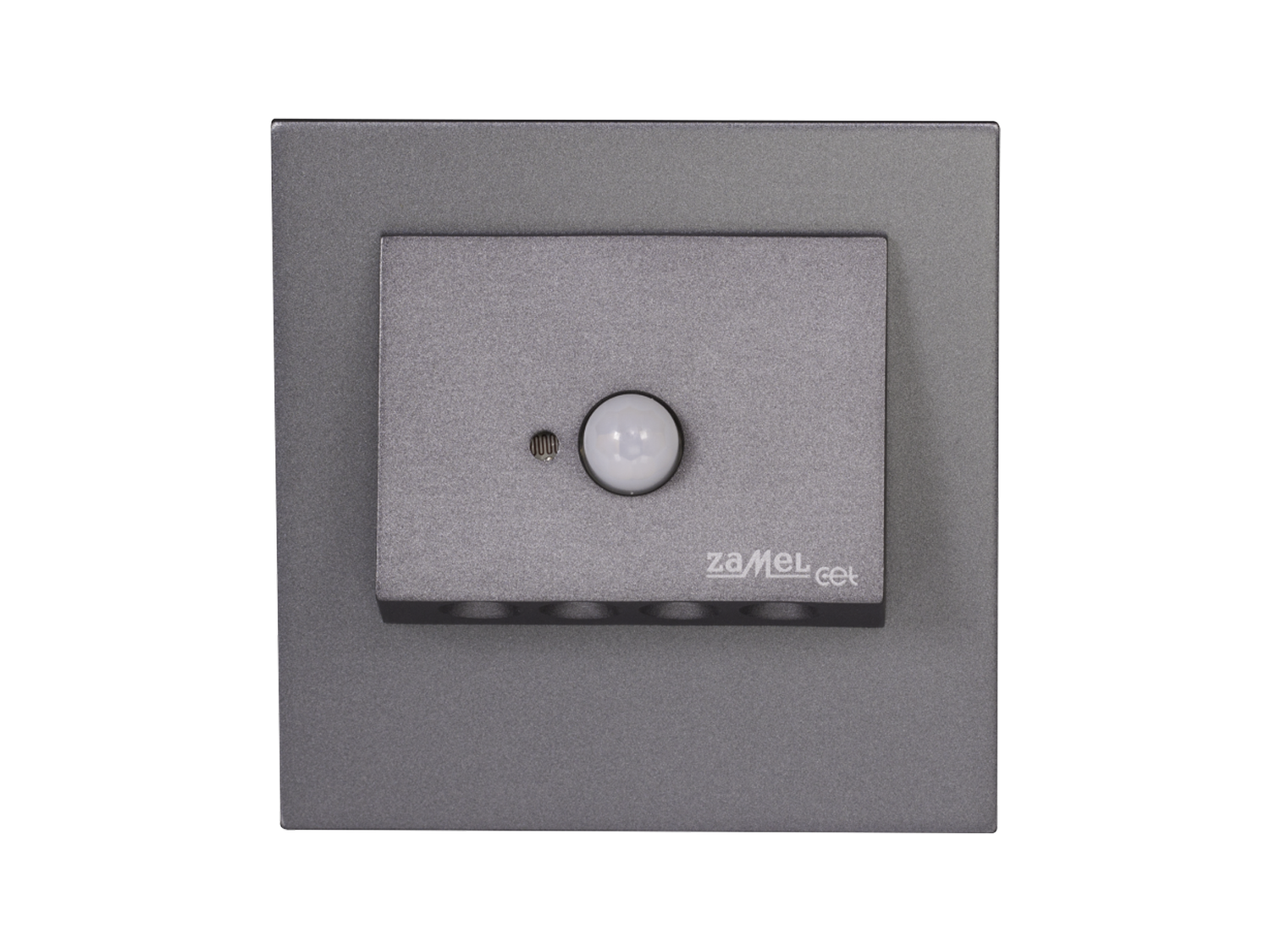 Svítidlo LED se senzorem do KU krabice LEDIX NAVI 230 V AC, grafit, teplá bílá, IP20