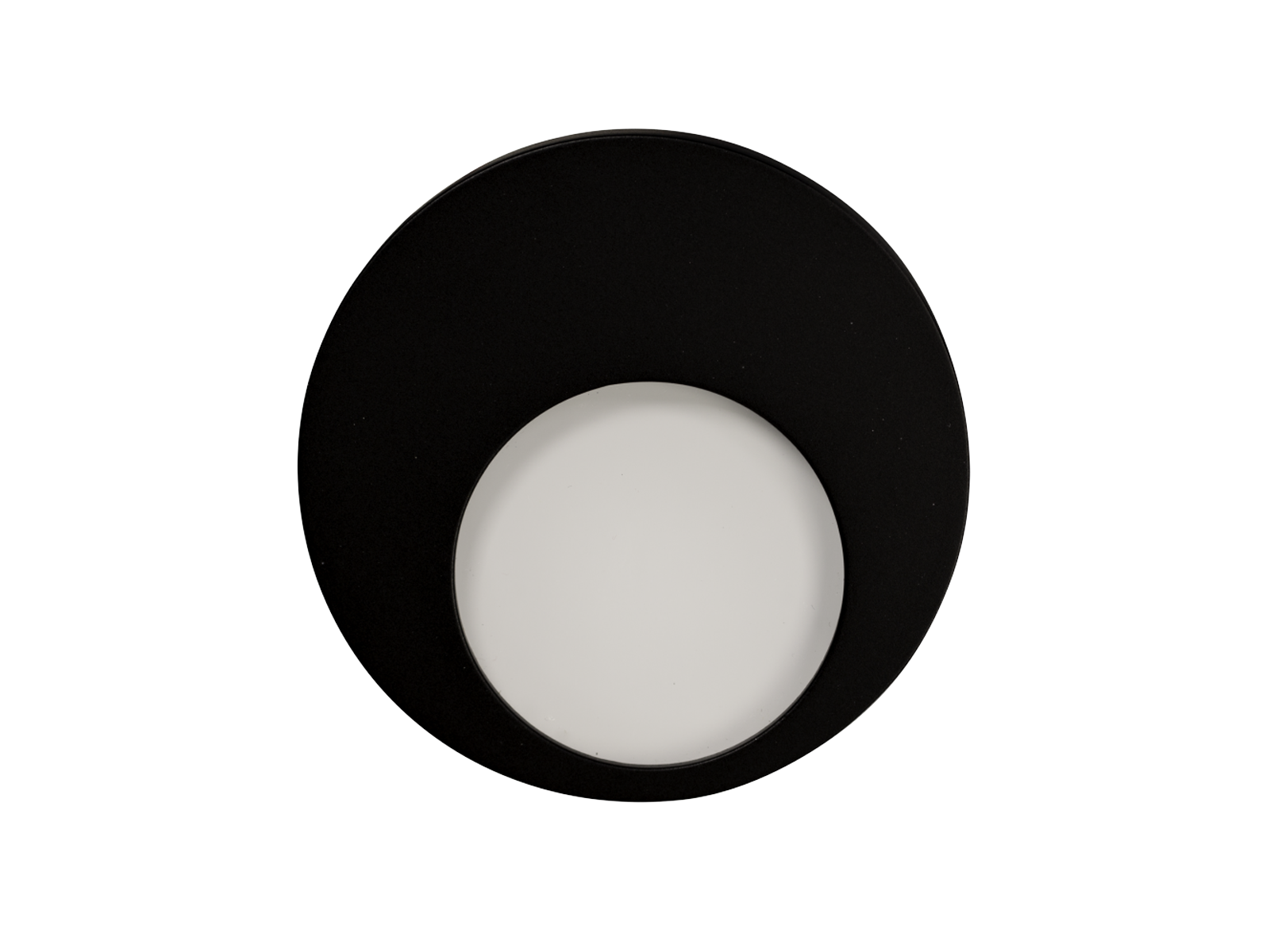 Svítidlo LED pod omítku LEDIX MUNA 230V AC, černá, teplá bílá, IP20