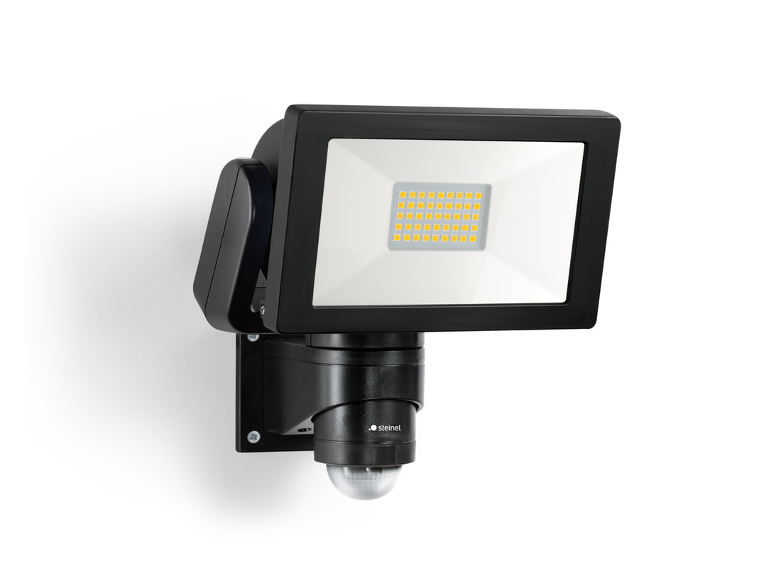 Senzorový reflektor LS 300 LED černý, 29,5W, 4000K