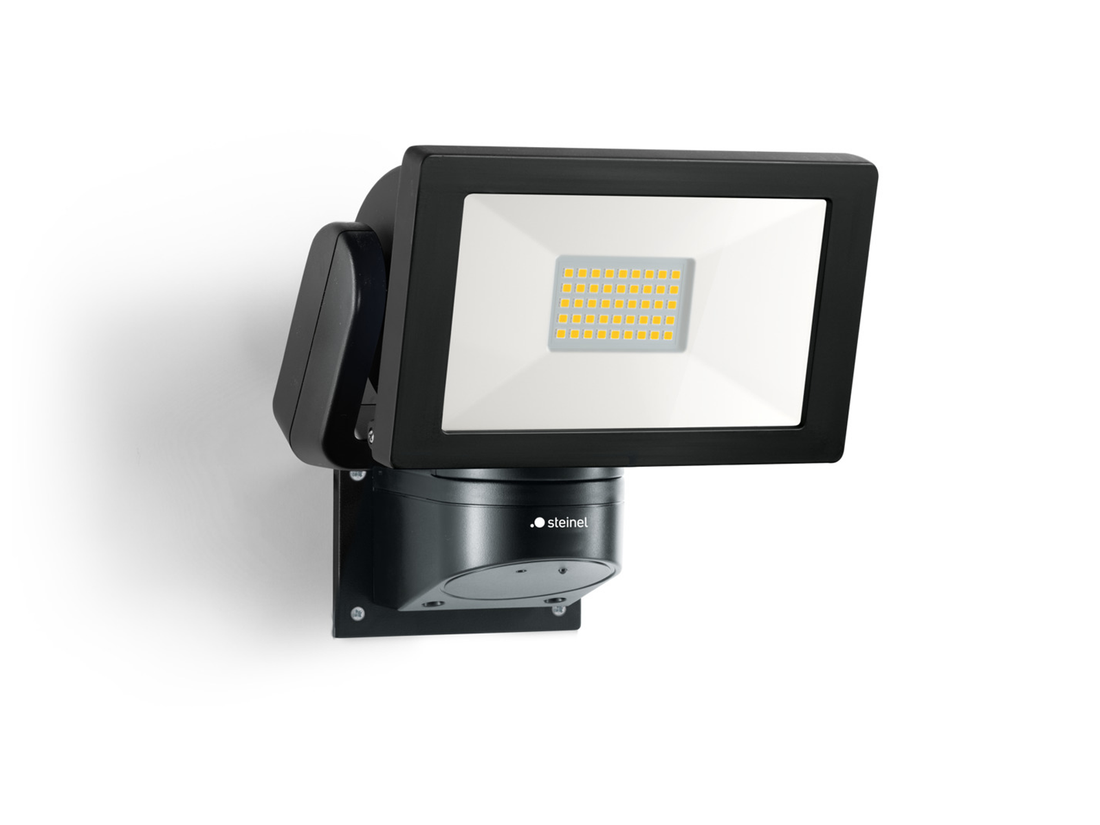 Nástěnný LED reflektor bez senzoru LS 300 černý, 29,5W, 4000K