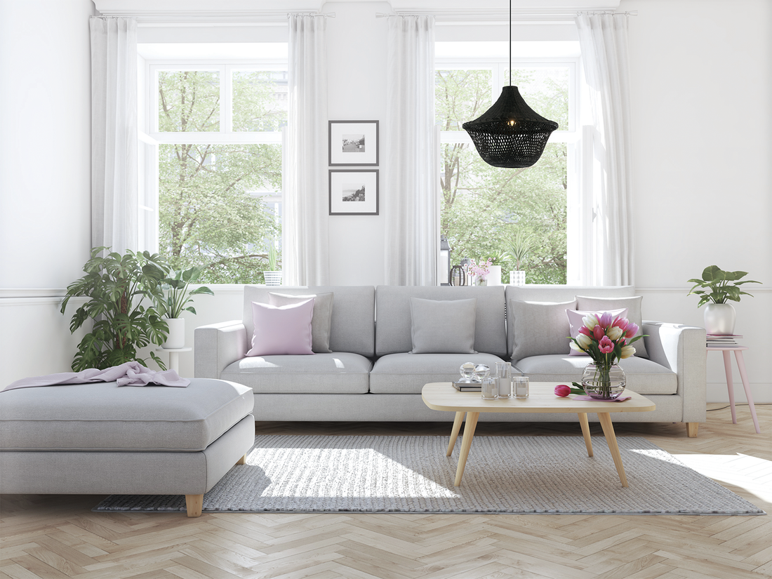 Závěsné svítidlo rattan, 1xE27, ø50cm