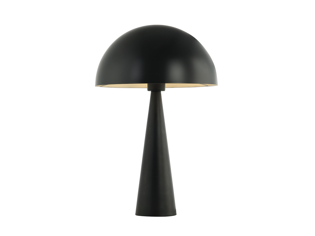 Stolní lampa matně černá, 1xE27, 47cm