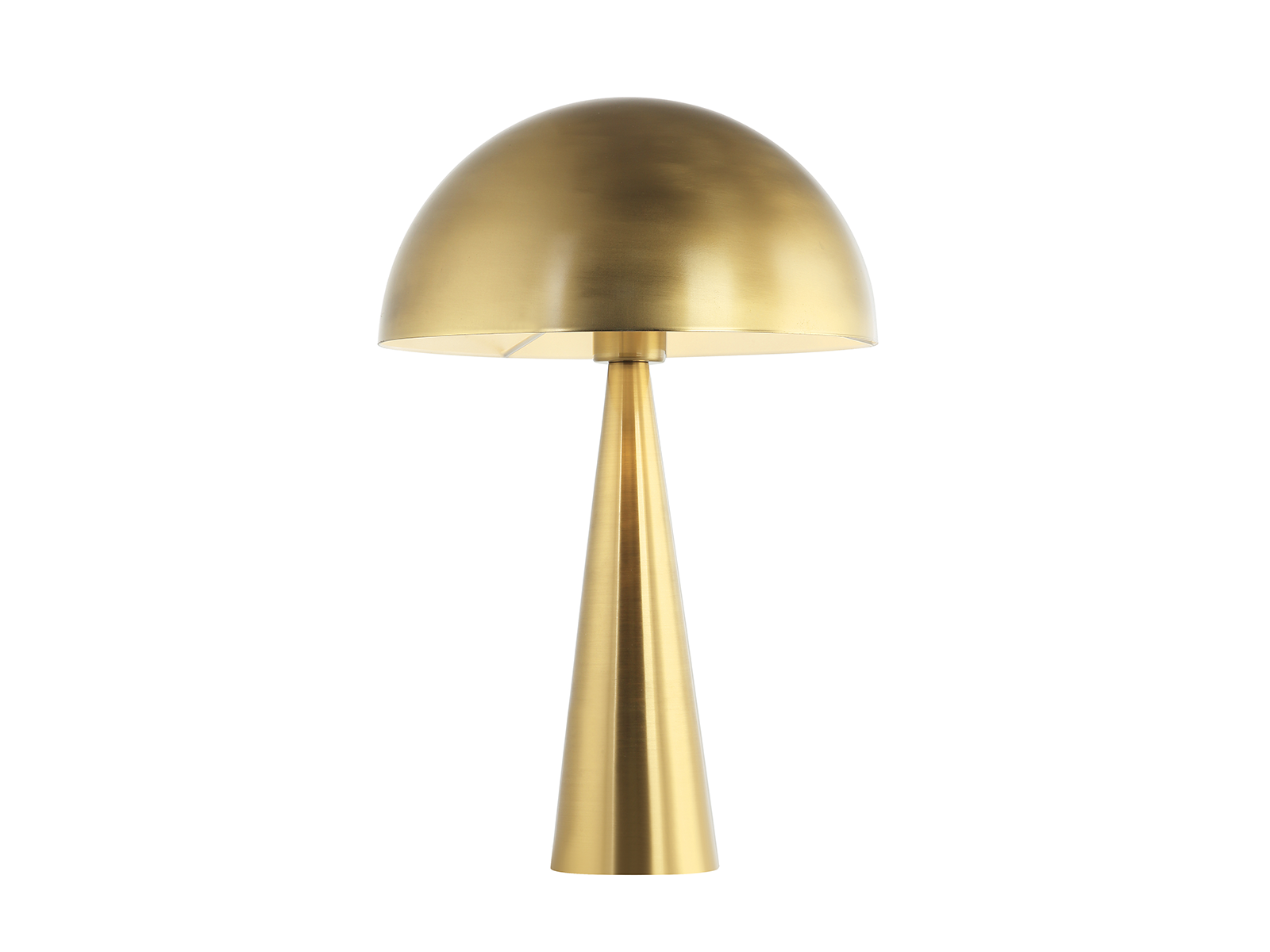 Stolní lampa matně zlatá, 1xE27, 47cm
