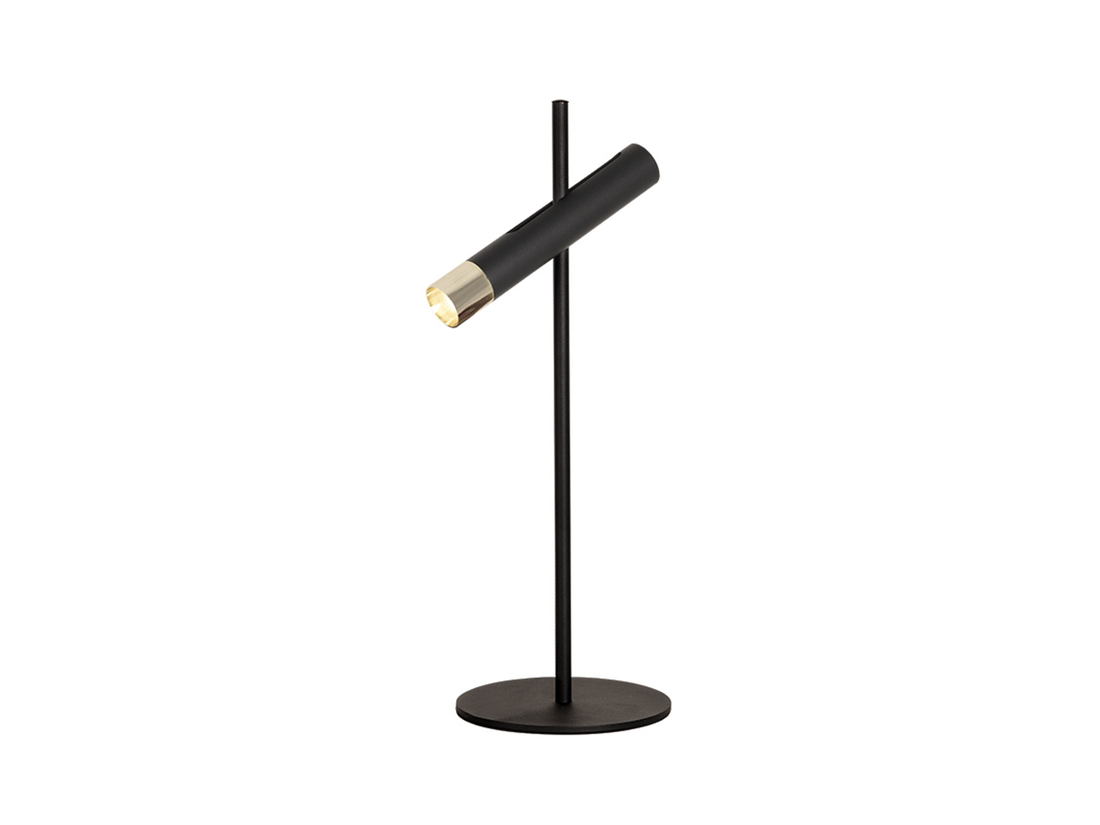 Stolní LED lampa zlatá, 4W, 3000K, 50cm