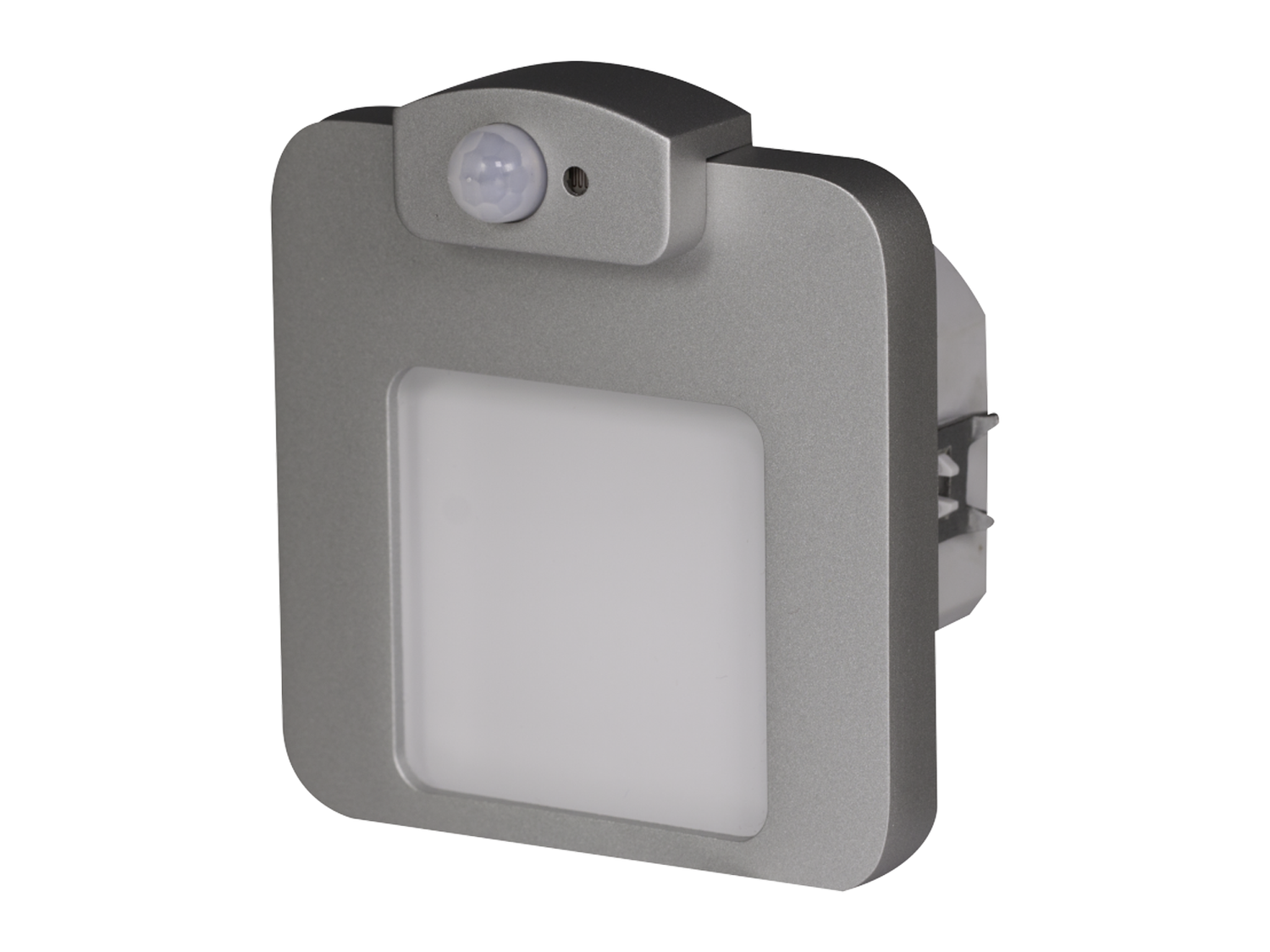 Svítidlo LED se senzorem do KU krabice LEDIX MOZA 230 V AC, hliník, neutrální bílá, IP20