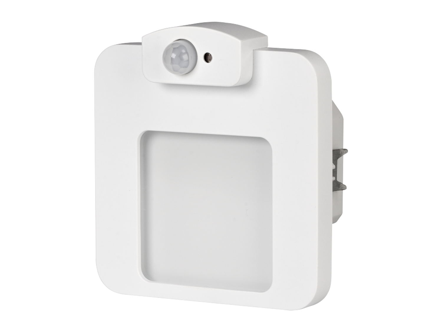 Svítidlo LED s čidlem do krabice LEDIX MOZA 230 V AC, bílé, studená bílá, IP20