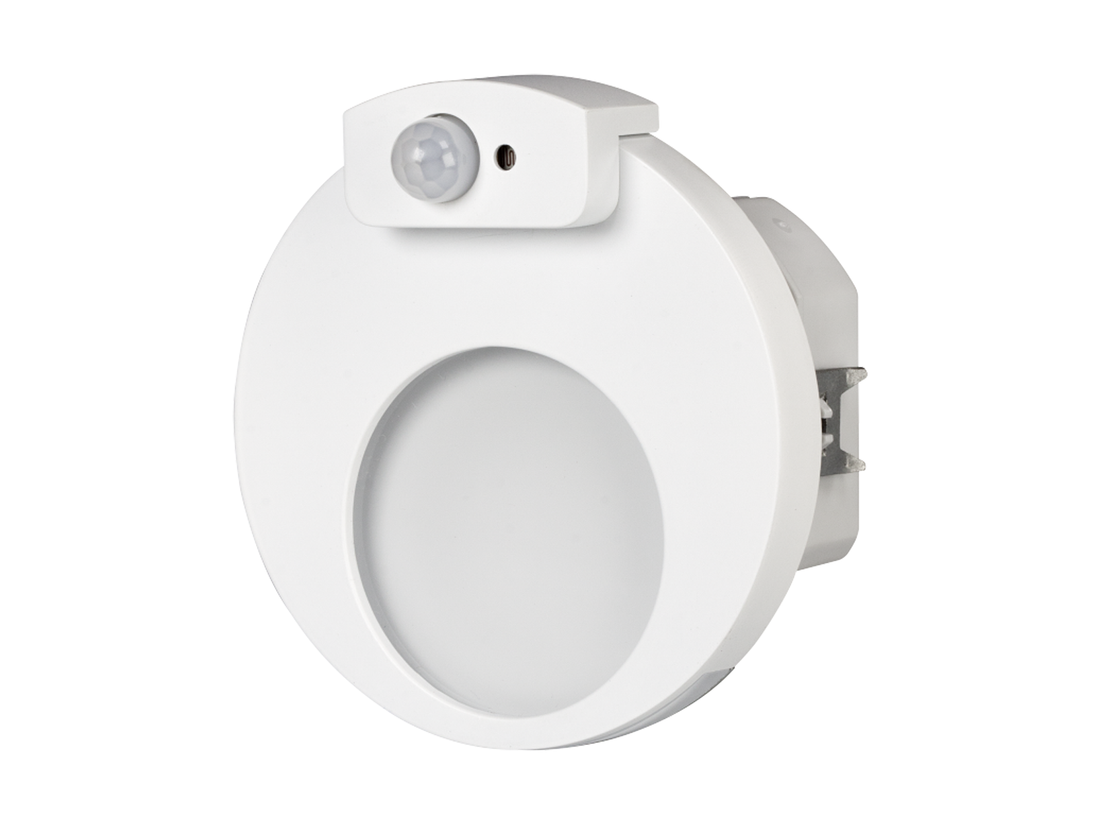 Svítidlo LED se senzorem pod omítku LEDIX MUNA 230 V AC, bílá, teplá bílá, IP20