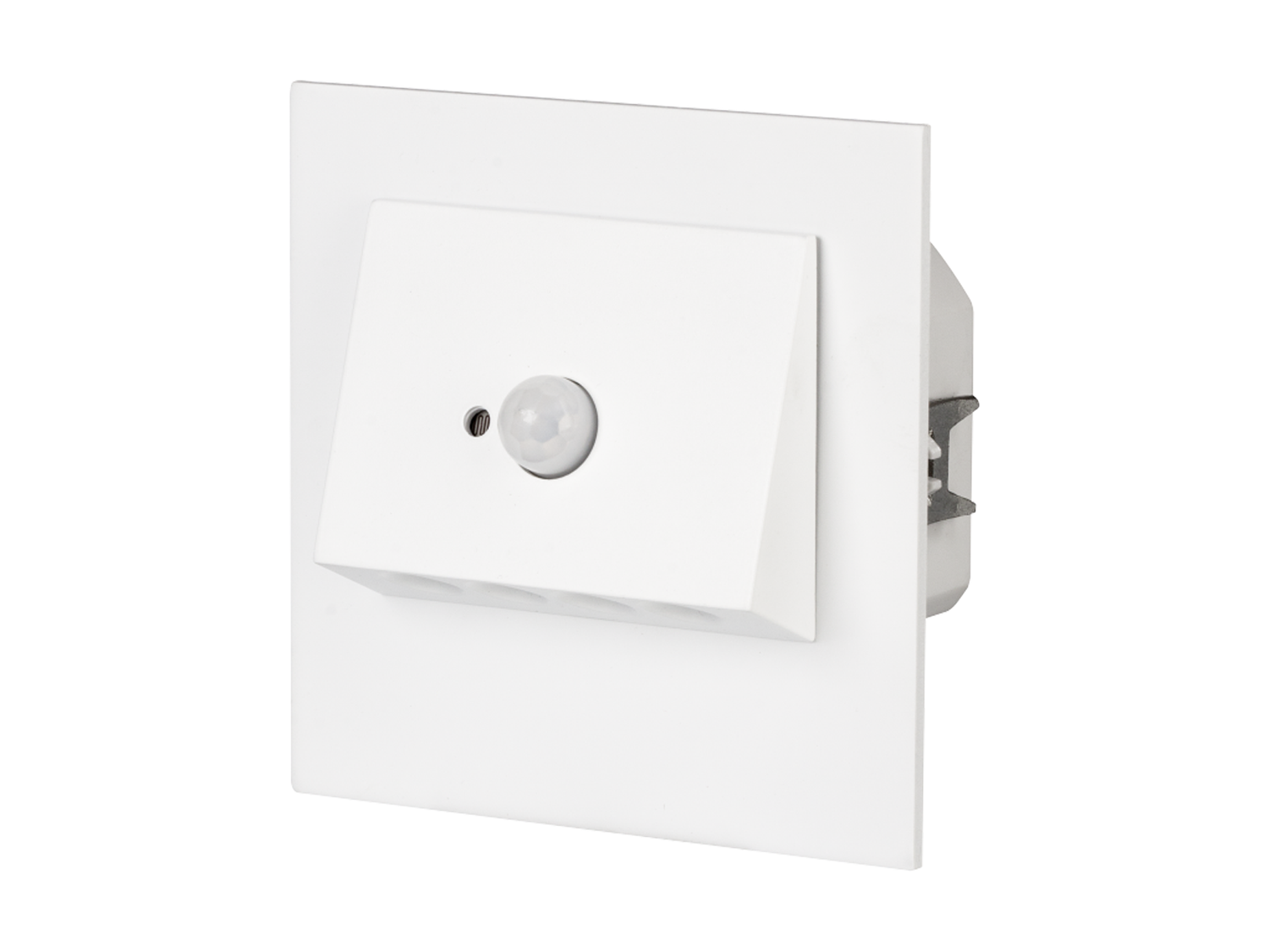 Svítidlo LED se senzorem do KU krabice LEDIX NAVI 230 V AC, bílé, neutrální bílá, IP20