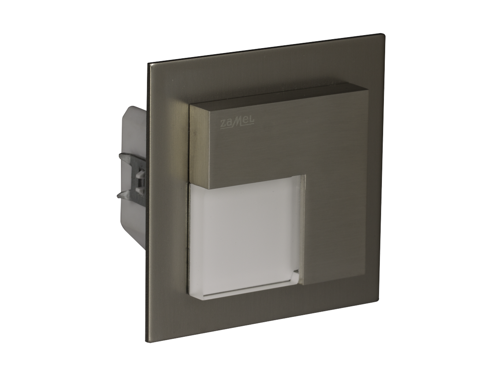 Svítidlo LED do krabice LEDIX TIMO 230V AC, kartáčovaná ocel, neutrální bílá, IP20