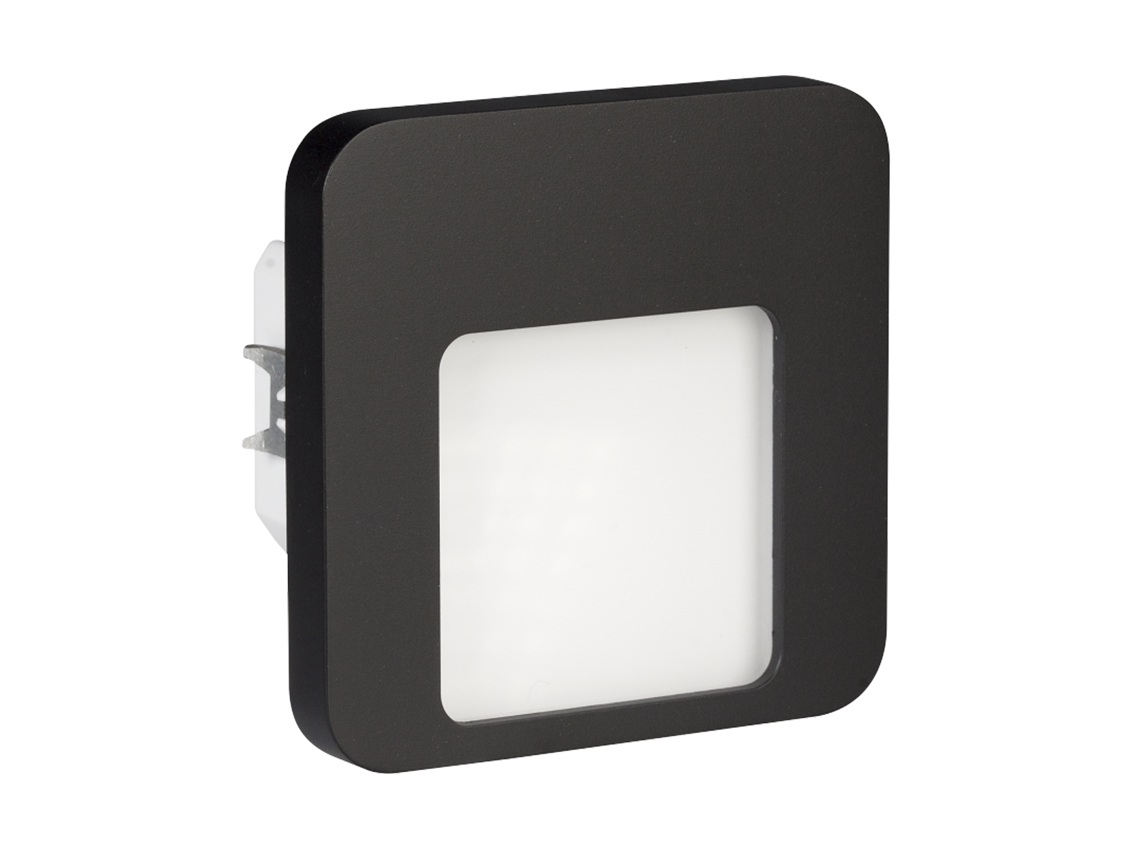 Svítidlo LED pod omítku LEDIX MOZA 230V AC, černá, neutrální bílá, IP20