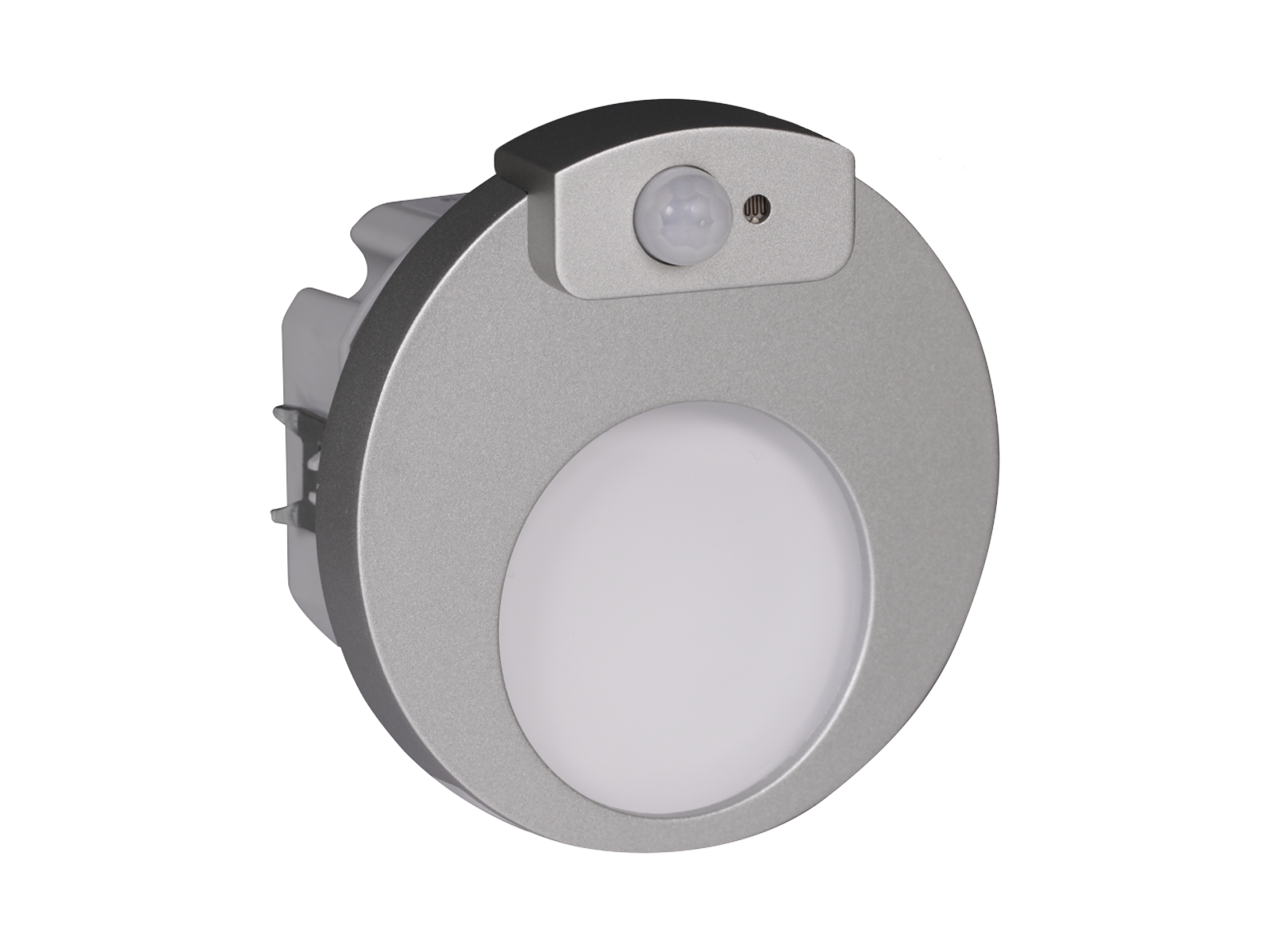 Svítidlo LED se senzorem pod omítku LEDIX MUNA 230 V AC, hliník, neutrální bílá, IP20