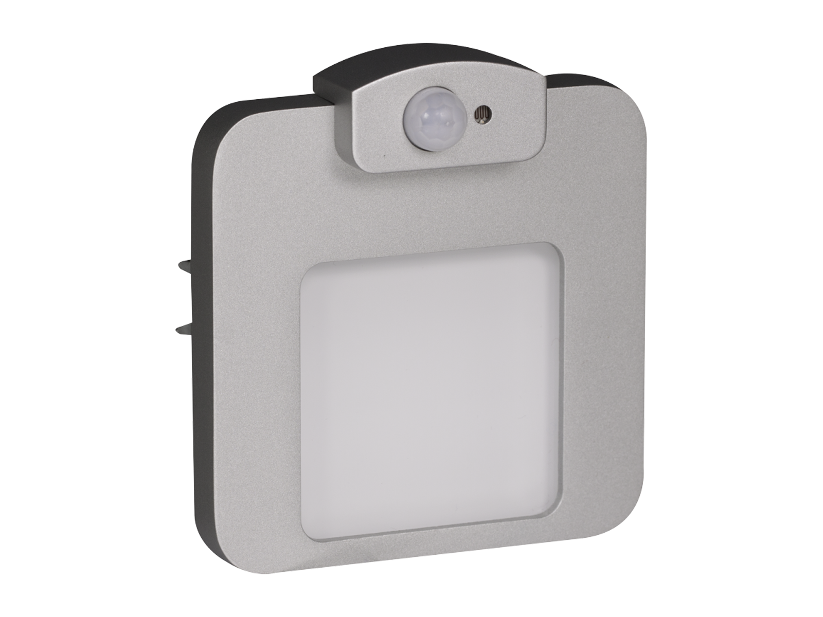 Svítidlo LED s čidlem do krabice LEDIX MOZA 230 V AC, hliník, neutrální bílá, IP20