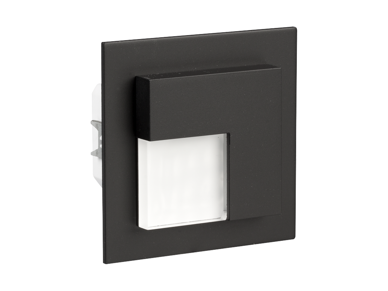 Svítidlo LED do krabice pod omítku LEDIX TIMO 230V AC, černá, teplá bílá, IP20