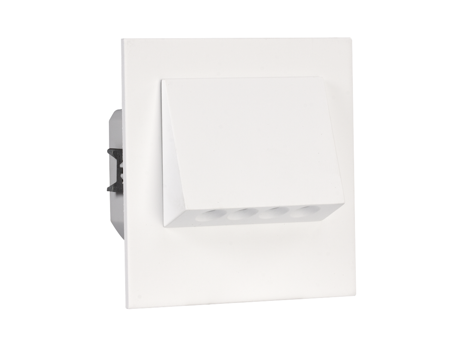 Svítidlo LED pod omítku LEDIX NAVI 230V AC, bílé, teplá bílá, IP20