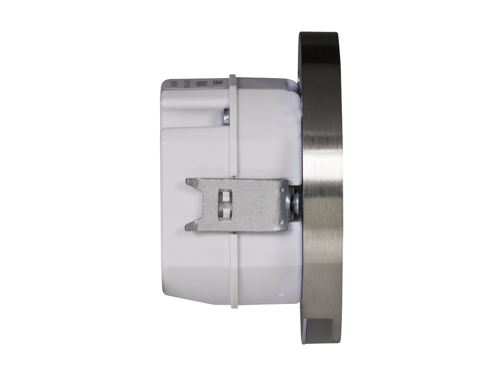 Svítidlo LED pod omítku LEDIX MUNA 230V AC, nerezová ocel, teplá bílá, IP20