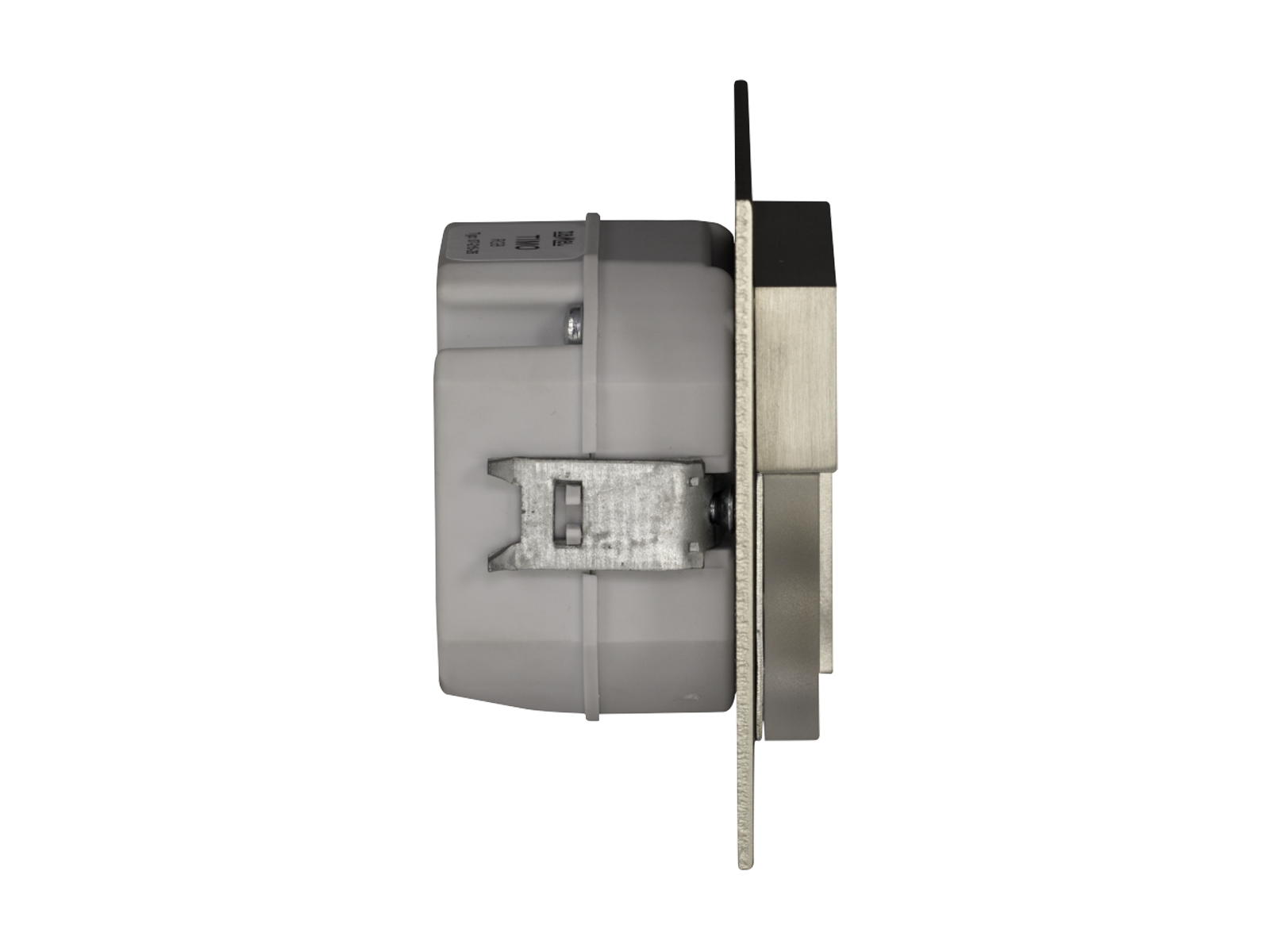 Svítidlo LED do KU krabice pod omítku LEDIX TIMO 230V AC, kartáčovaná ocel, teplá bílá, IP20