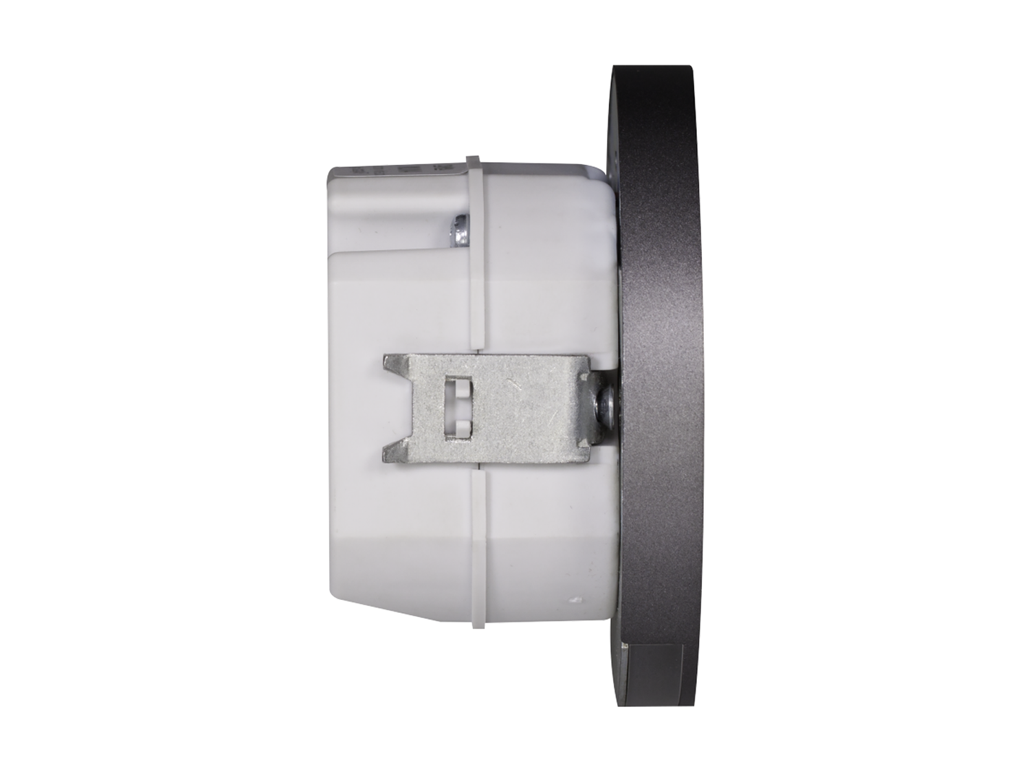 Svítidlo LED pod omítku LEDIX MUNA 230V AC, grafit, teplá bílá, IP20
