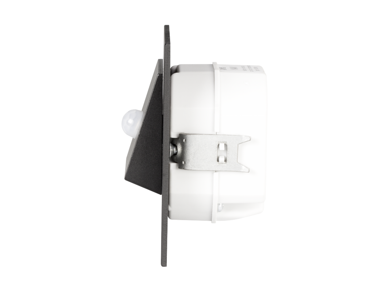 Svítidlo LED se senzorem pod omítku LEDIX NAVI 14V DC, černá, teplá bílá, IP20