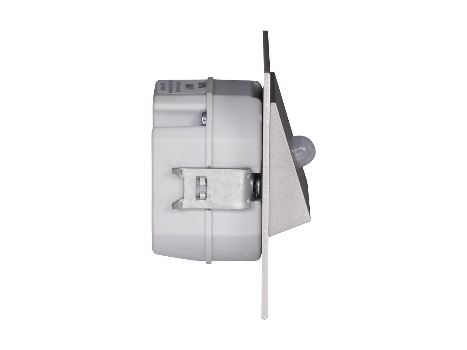 Svítidlo LED se senzorem do KU krabice LEDIX NAVI 230 V AC, hliník, teplá bílá, IP20