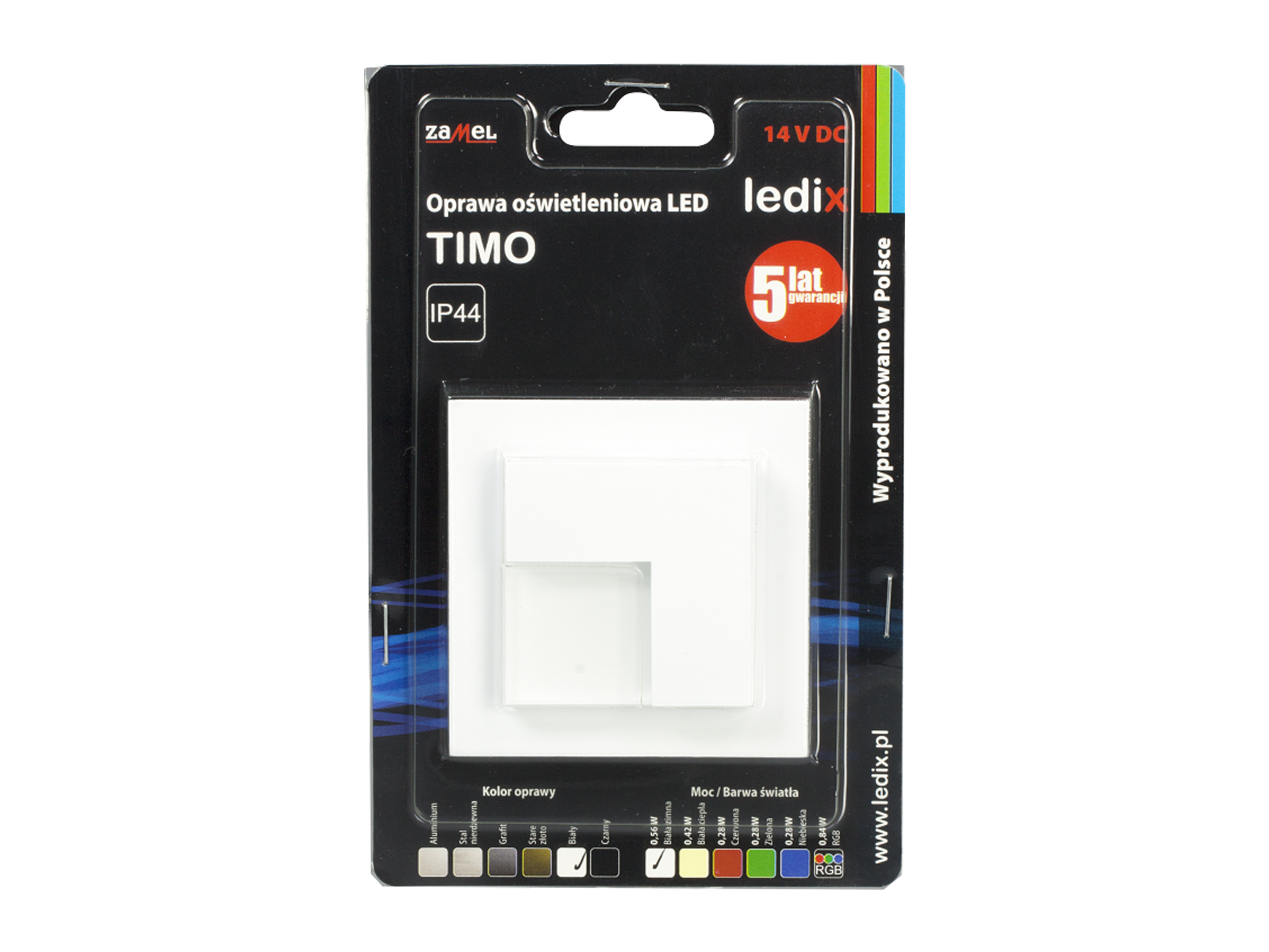 Svítidlo LED na omítku LEDIX TIMO 14V DC, bílá, teplá bílá, IP44