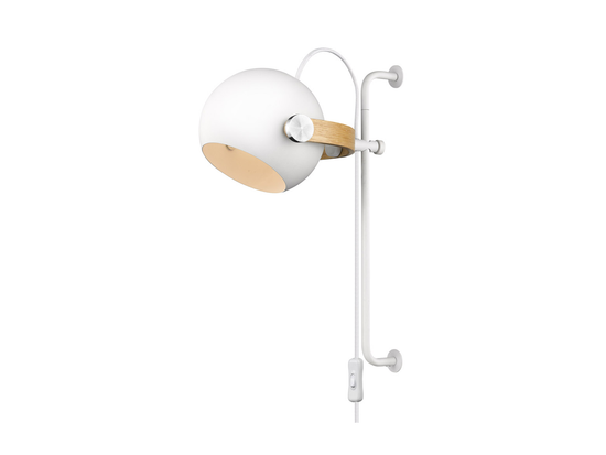 Nástěnné svítidlo DC bílé, 52cm