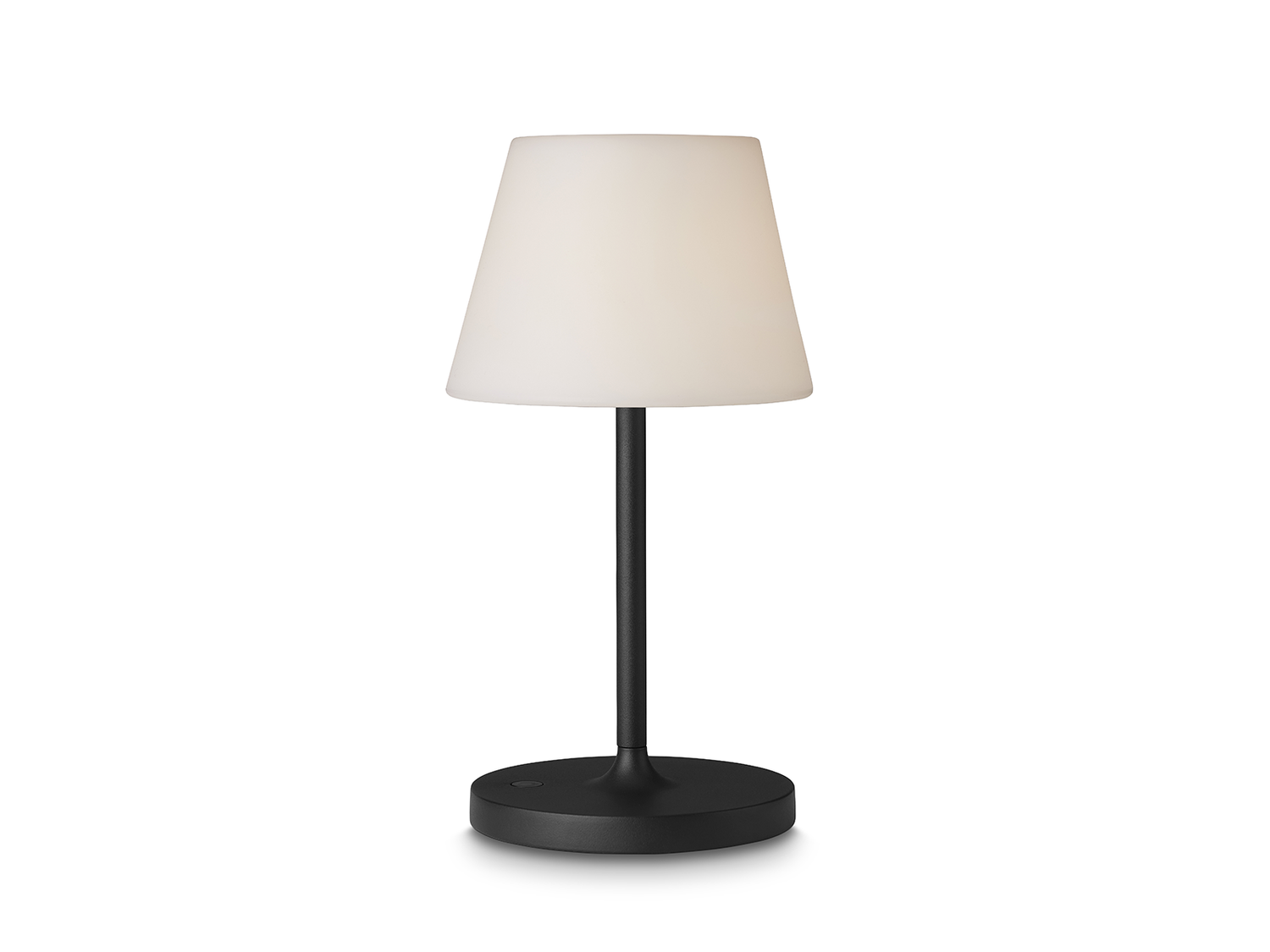 Stolní lampa New Northern na baterie, grafitově černá, 2W, 29cm