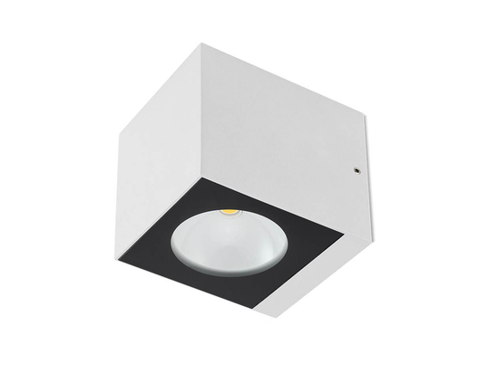 Nástěnné LED svítidlo Teko matně bílé, 6W, 3000K, 9cm