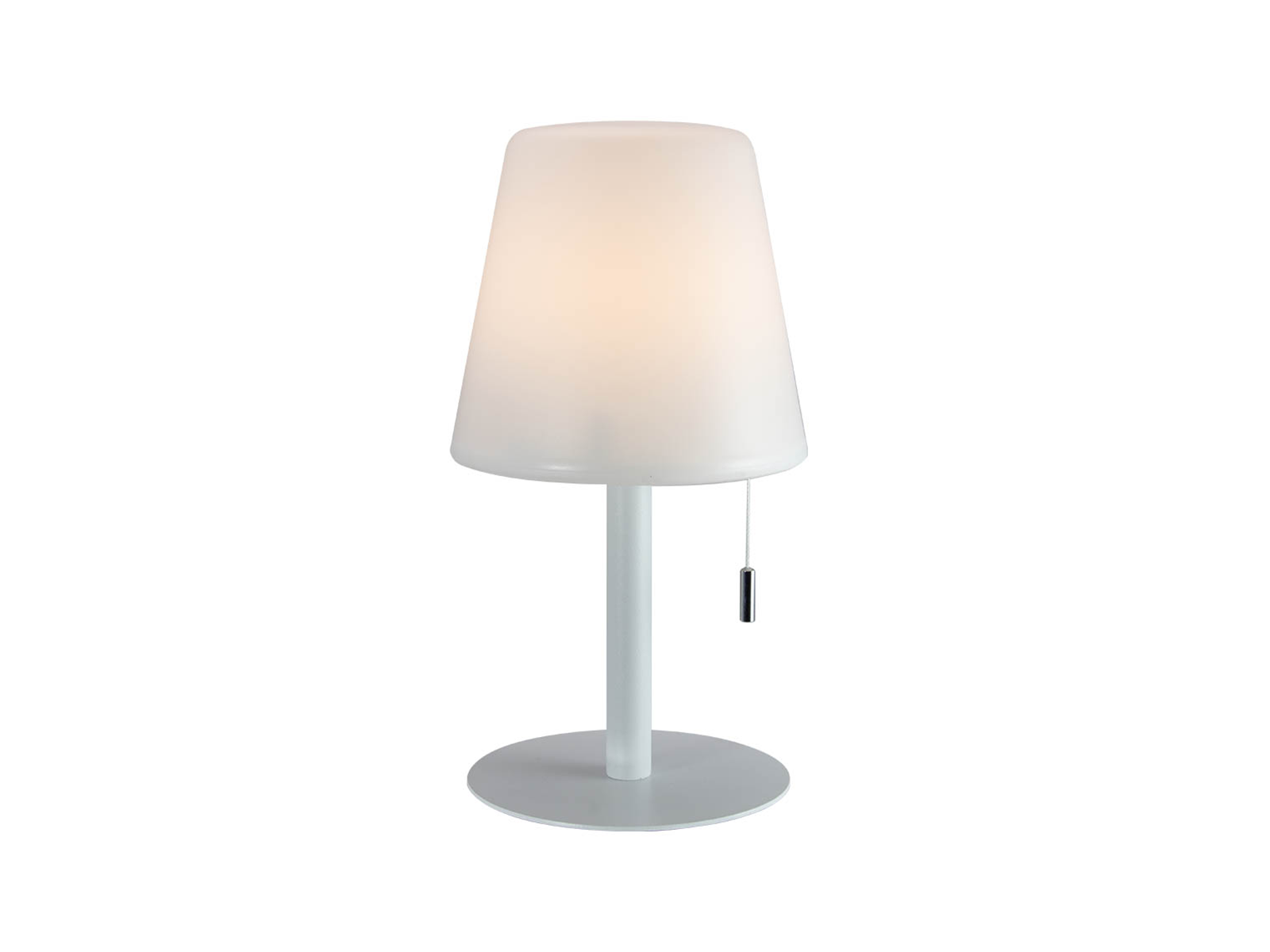 Stolní LED lampa Pino matně bílá, 2,6W, RGB, 30cm