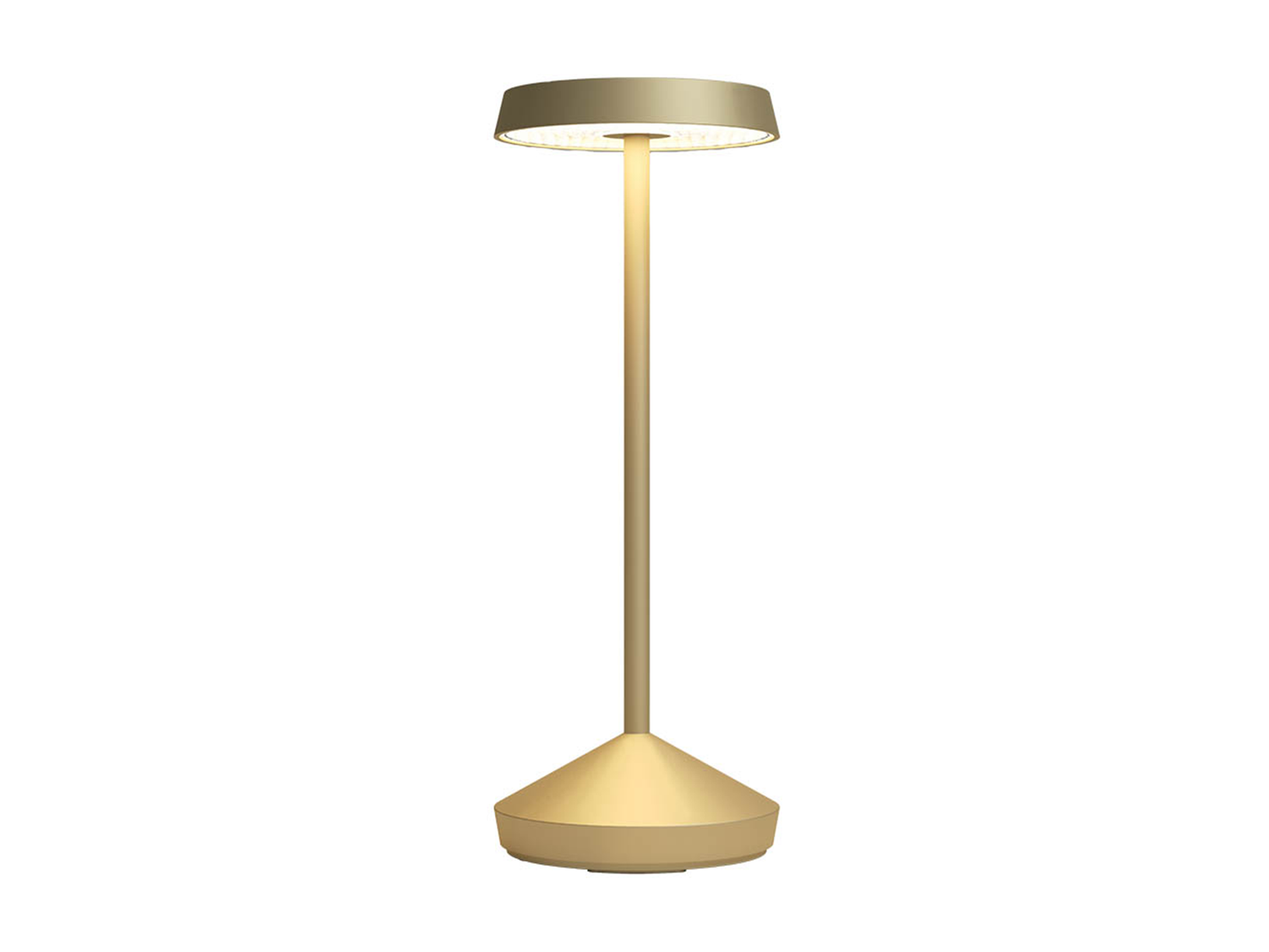 Stolní LED lampa Sophie matně zlatá, 2,2W, 2700/3000K, 29cm