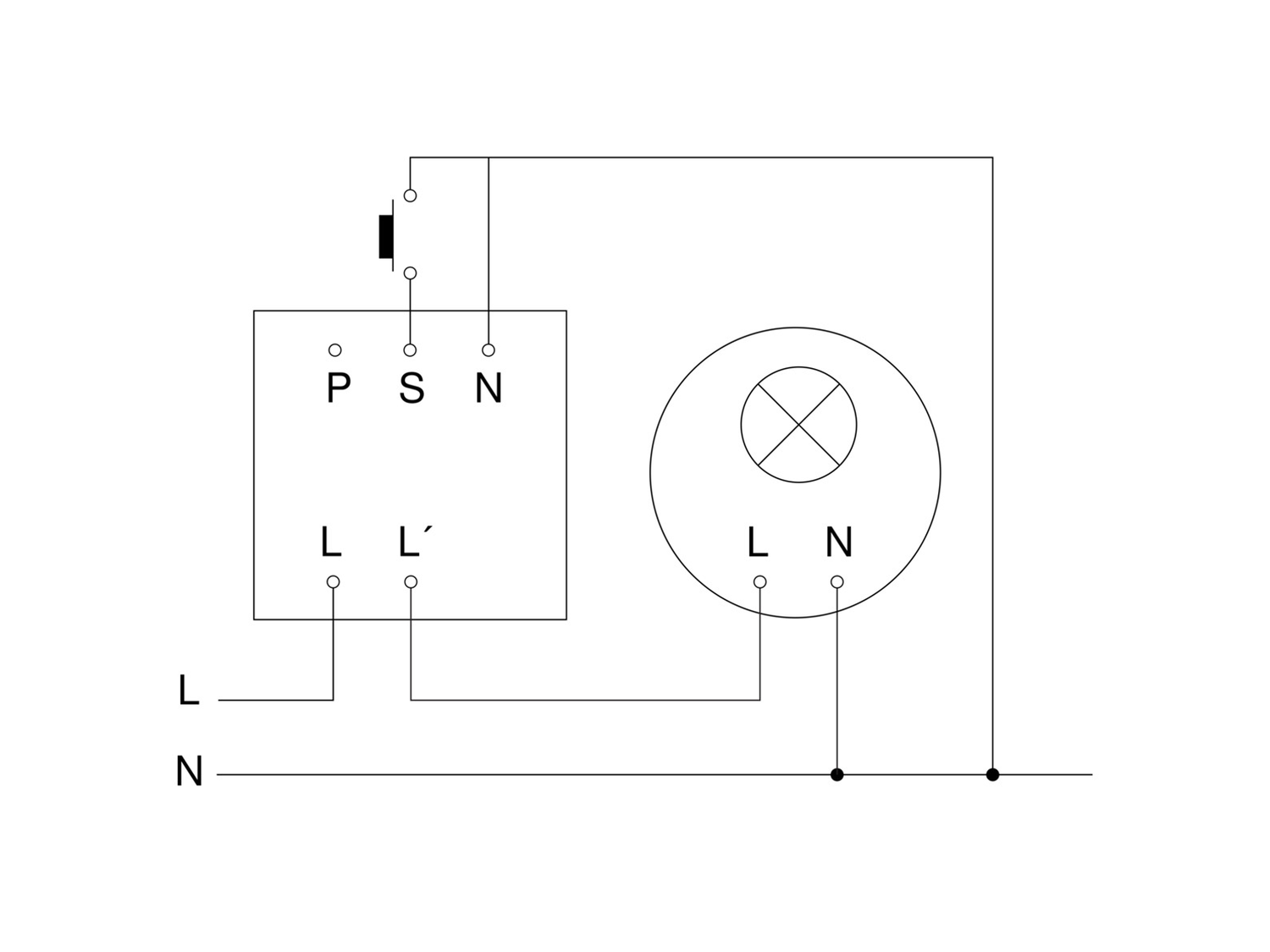 Detektor přítomnosti Dual HF COM1 podomítkový