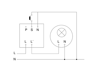 Detektor přítomnosti Dual HF COM1 podomítkový