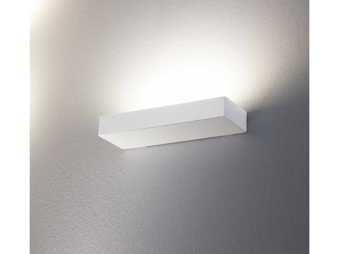 Nástěnné LED svítidlo bílé, 12W, 3000K, 22cm