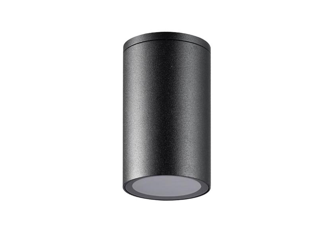 Stropní svítidlo pískově černé, 1xGU10, 10,5cm