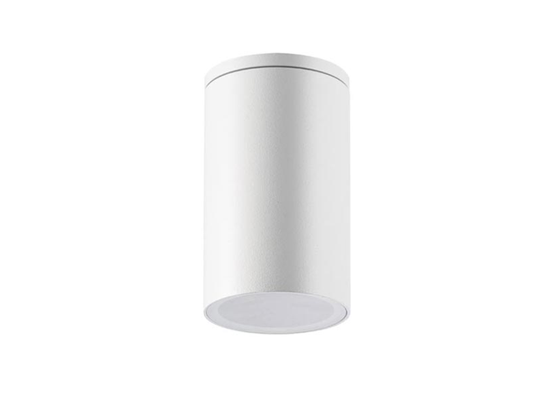 Stropní svítidlo pískově bílé, 1xGU10, 10,5cm