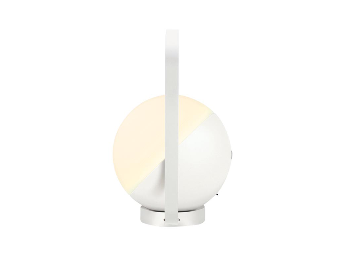 Stolní LED lampa bílá, 1,5W, 2700K, 28cm