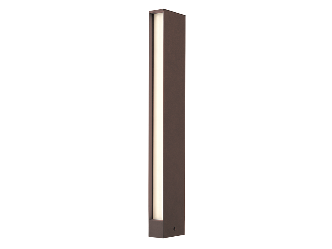 Stojací LED svítidlo rezavě hnědé, 12W, 3000K, 60cm