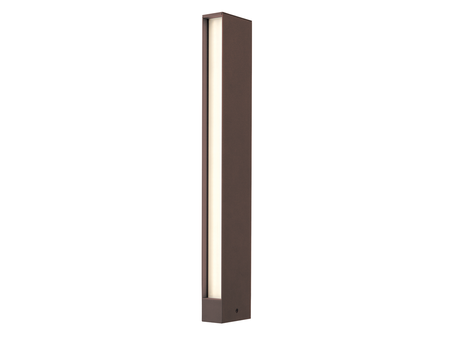 Stojací LED svítidlo rezavě hnědé, 12W, 3000K, 60cm