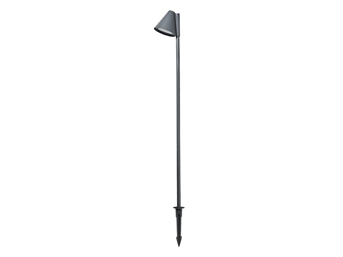 Zahradní bodové svítidlo s hrotem grafit, 1xGU10, 100cm