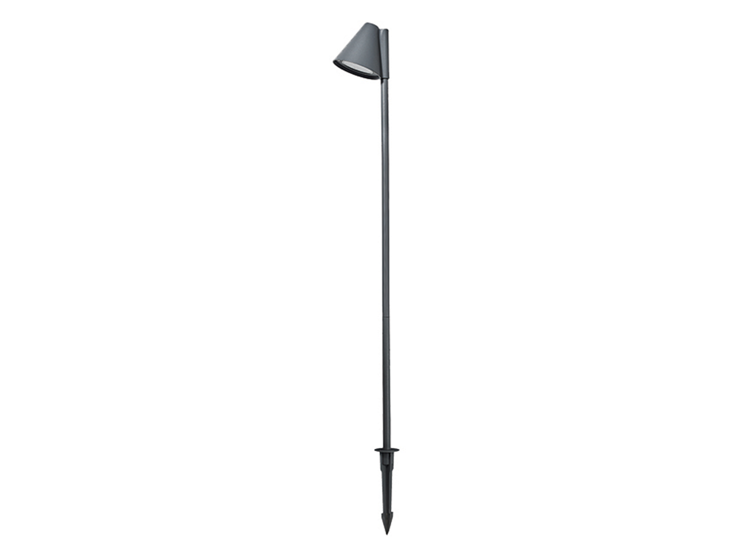 Zahradní bodové svítidlo s hrotem grafit, 1xGU10, 100cm