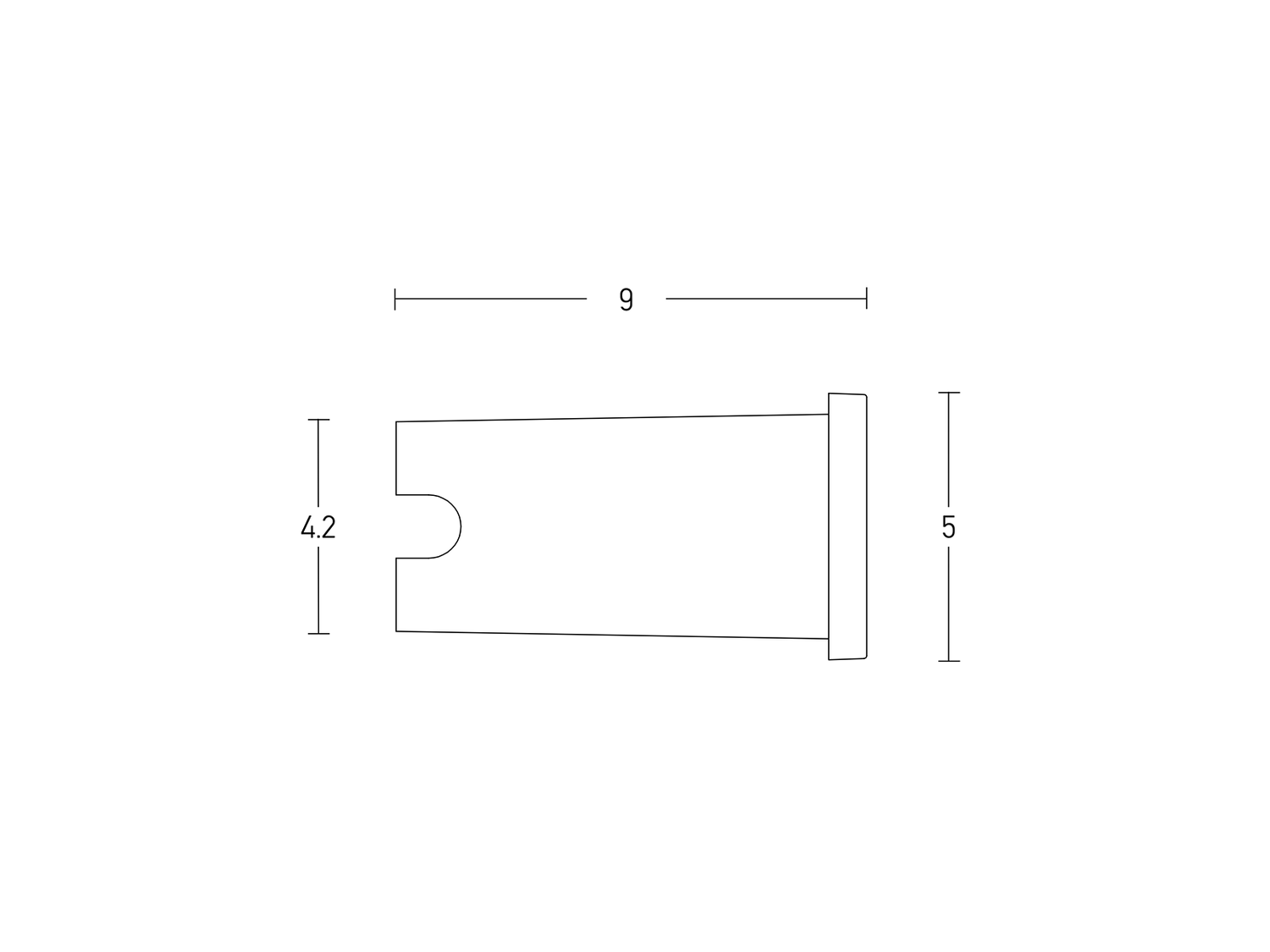 Pochozí LED svítidlo nerezová ocel, 2W, 3000K, ø5cm