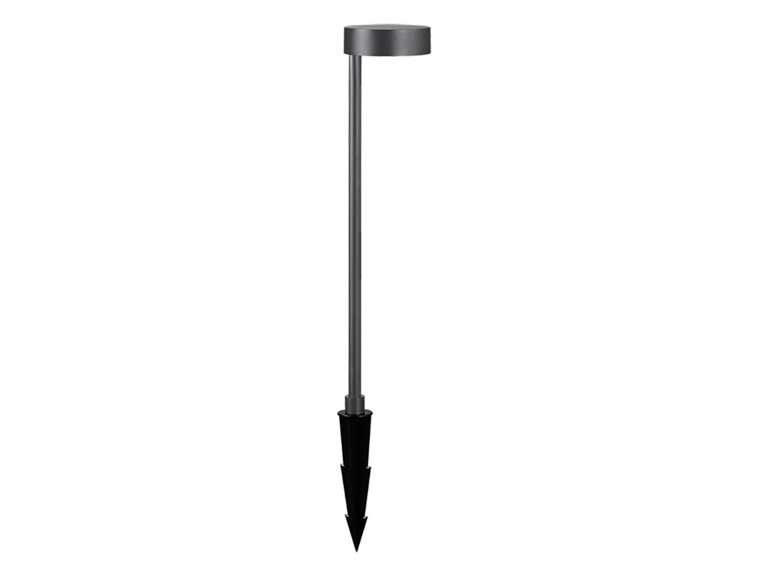 Zahradní bodové LED svítidlo se zápichem grafit, 5,5W, 3000K, 60cm