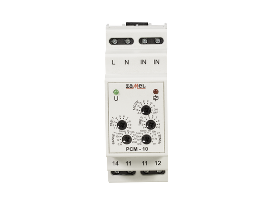 Časové relé PCM-10 multifunkční 230V AC