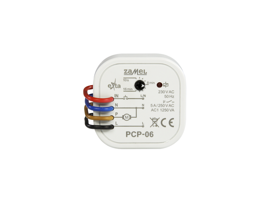 Časové relé PCP-06 do krabice