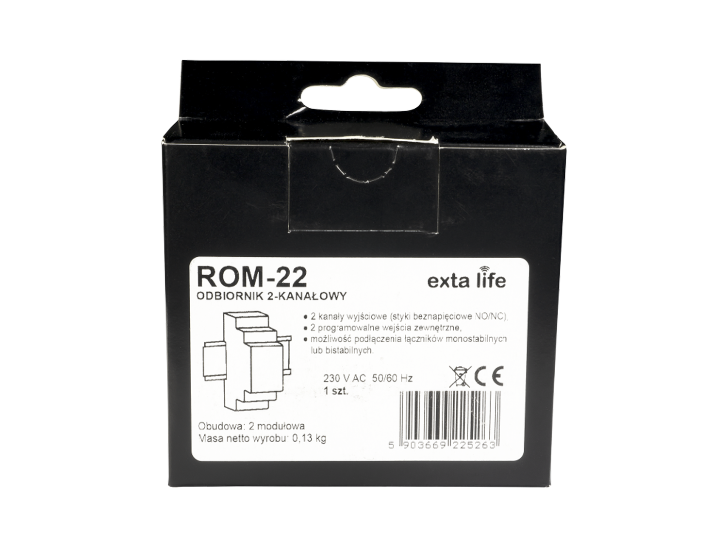 Rádiový přijímač ROM-22, 2-kanálový modulový