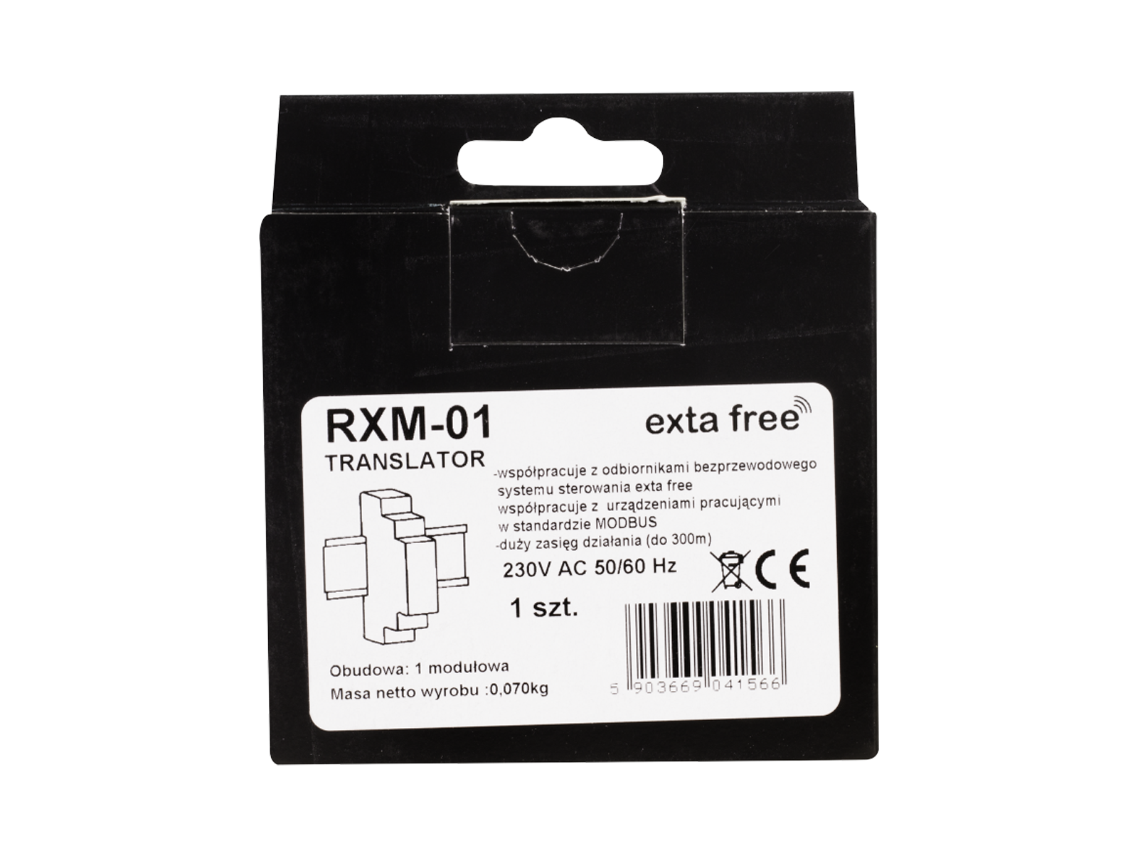 Ovládání bezdrátových zařízení RXM-01