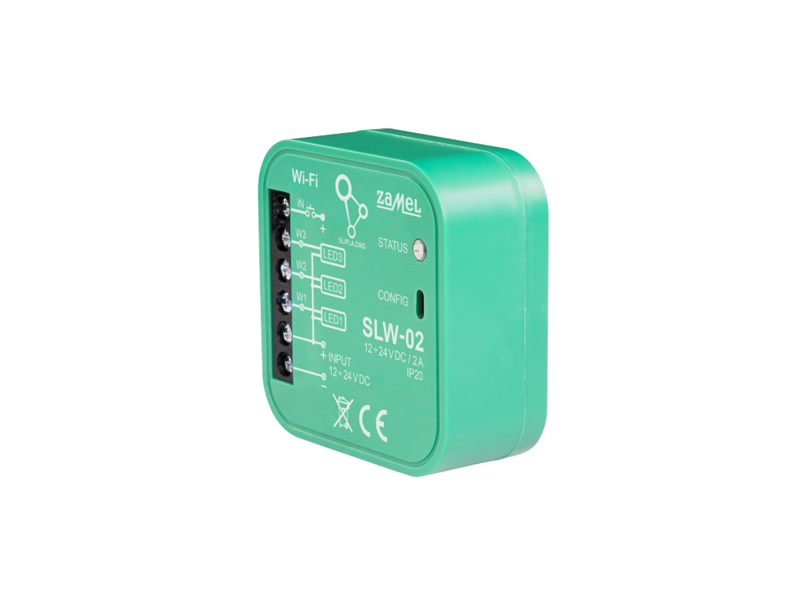 Wi-Fi ovládač Supla SLW-02 ovládač 3 x LED