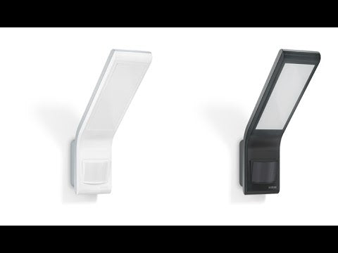 Nástěnný reflektor se senzorem pohybu XLED slim S antracit, 7,2W, 3000K